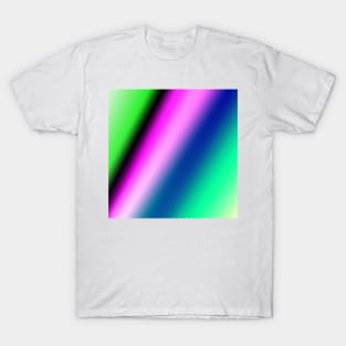 red blue green abstract texture background T-Shirt